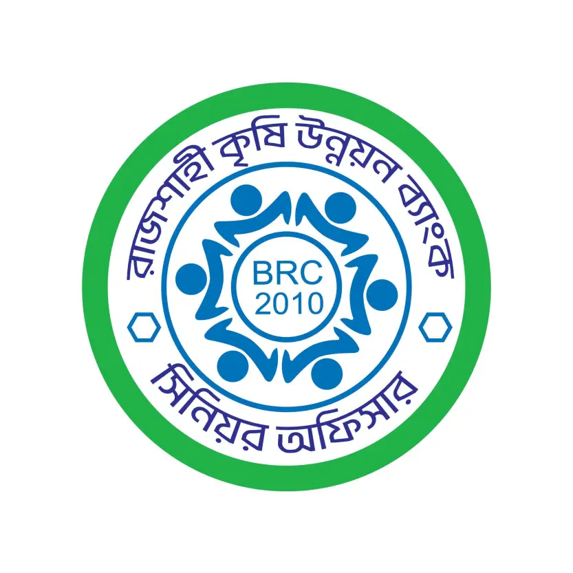 BRC 2010 Senior Officers - Rajshahi Krishi Unnayan Bank Logo