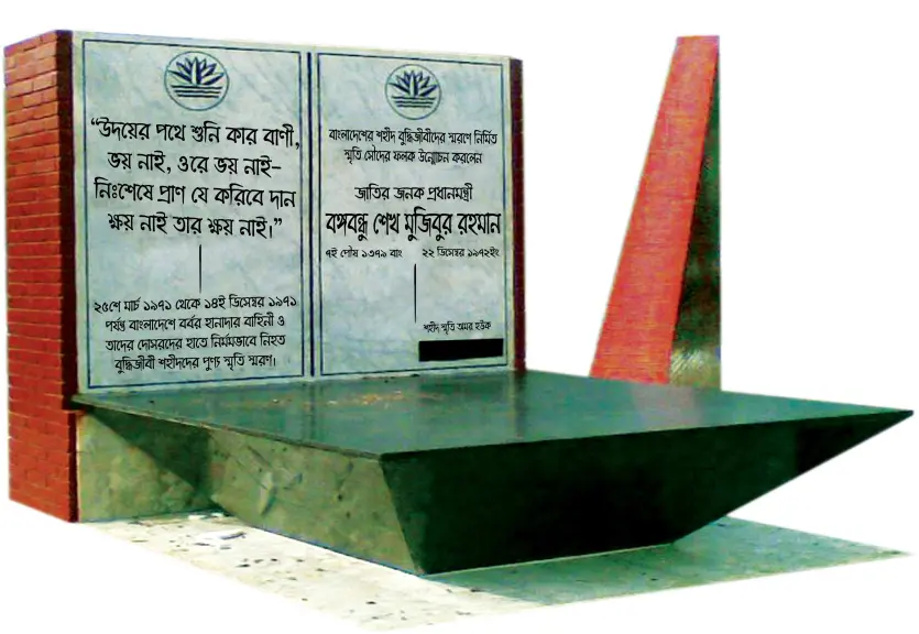 Intellectual Day Monument of Bangladesh - Mazar Road