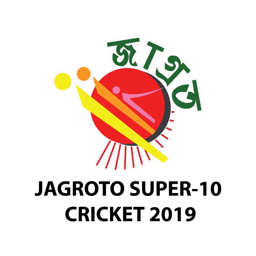 Jagroto Super-10 Cricket 2019 Logo Design