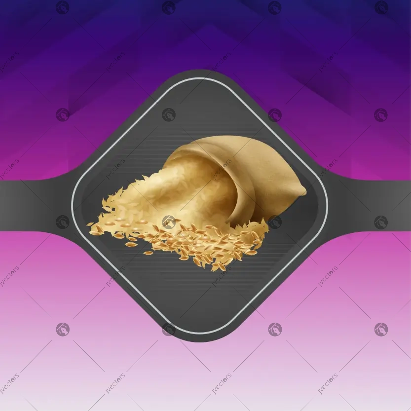 White Rice Background Vector Art