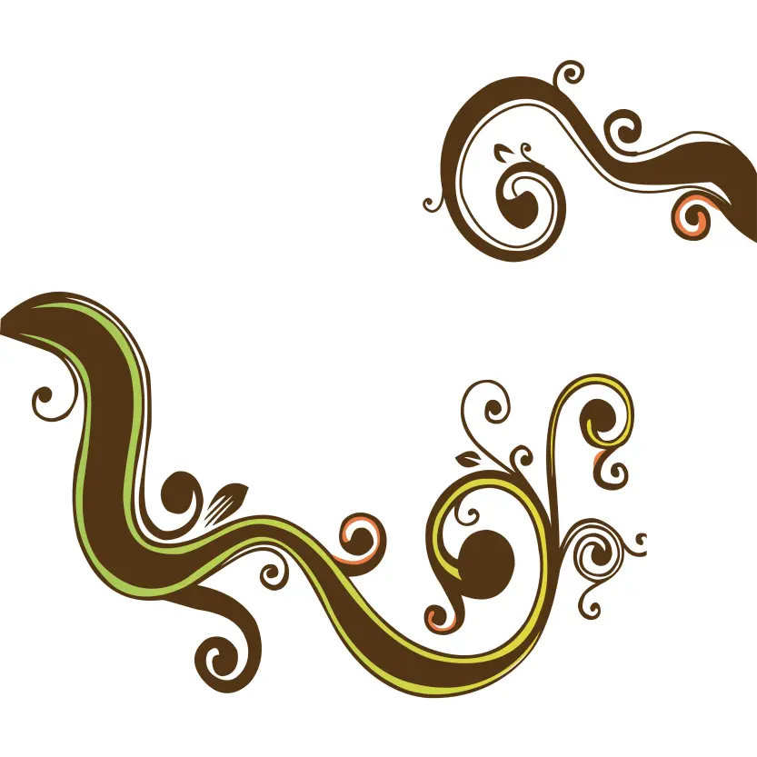 Golden Vintage Baroque Ornament, Retro Pattern Antique Style Acanthus, decorative element Graphic