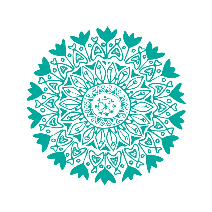 Indian Style Mandala Decorative Ornament