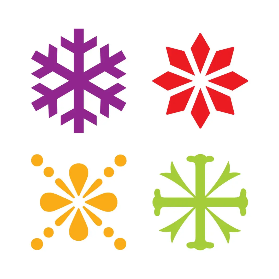 Set of Vintage Gold Frames Elegant Picture Decorations in Luxurious Ornate Cartoon Style