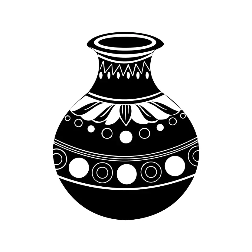 Matir Kolosh Marka Vector Logo   Earthen Pitcher Symbol Vector Logo   Election Logo Vector Graphic