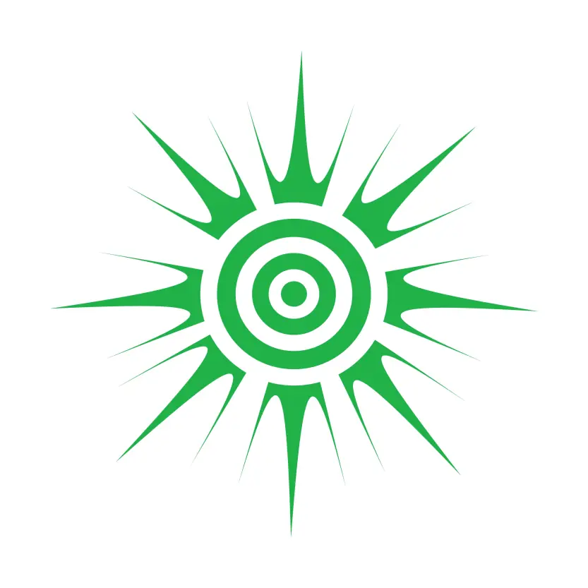 Creative Abstract Sun Vector Illustration