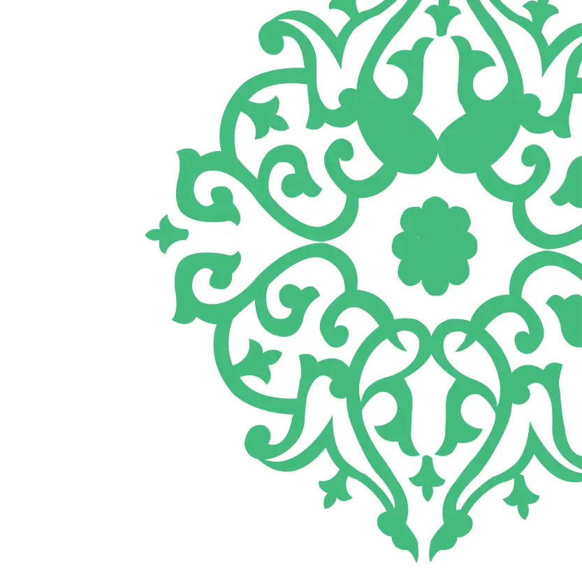 Arabesque Mandala Vector Illustration for Islamic Style Design