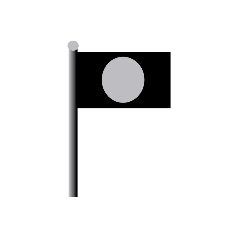 Flag - Potaka Marka for Election Symbol Vector Clipart