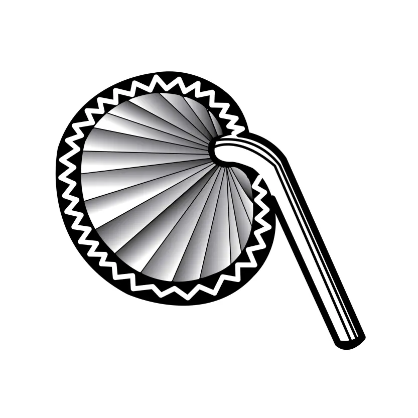 Tal Patar Pakha Marka for Election Symbol Vector Clipart