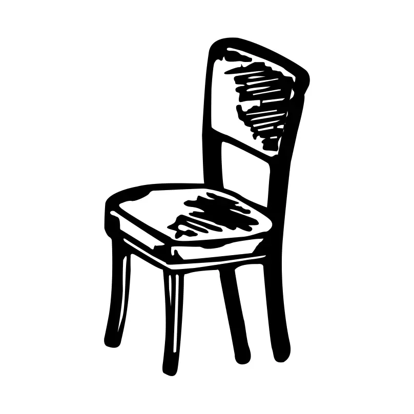 Chair Marka Political for Election Symbol Vector Clipart Chair Logo