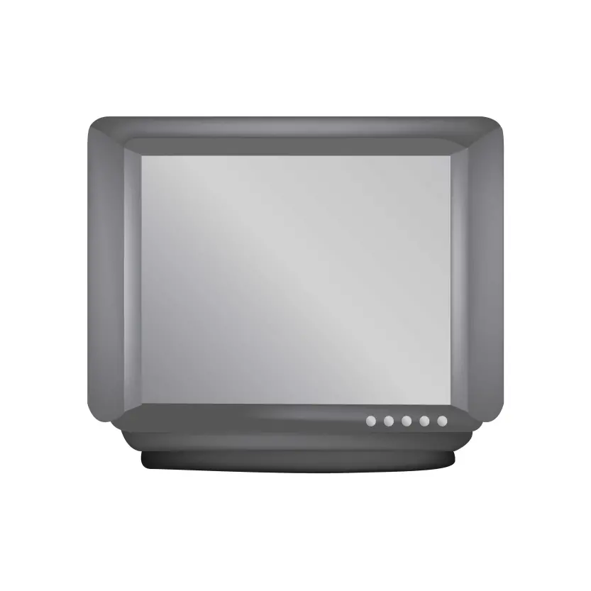 Television  or TV Marka for Election Symbol Vector Clipart