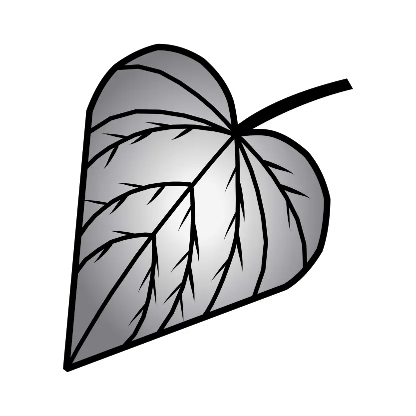 Betel Leaf - Pan Pata Marka for Election Symbol Vector Clipart