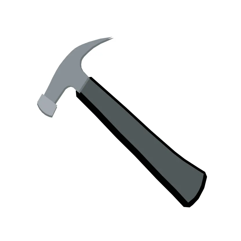 Hammer - Haturi Marka for Election Symbol Vector Clipart