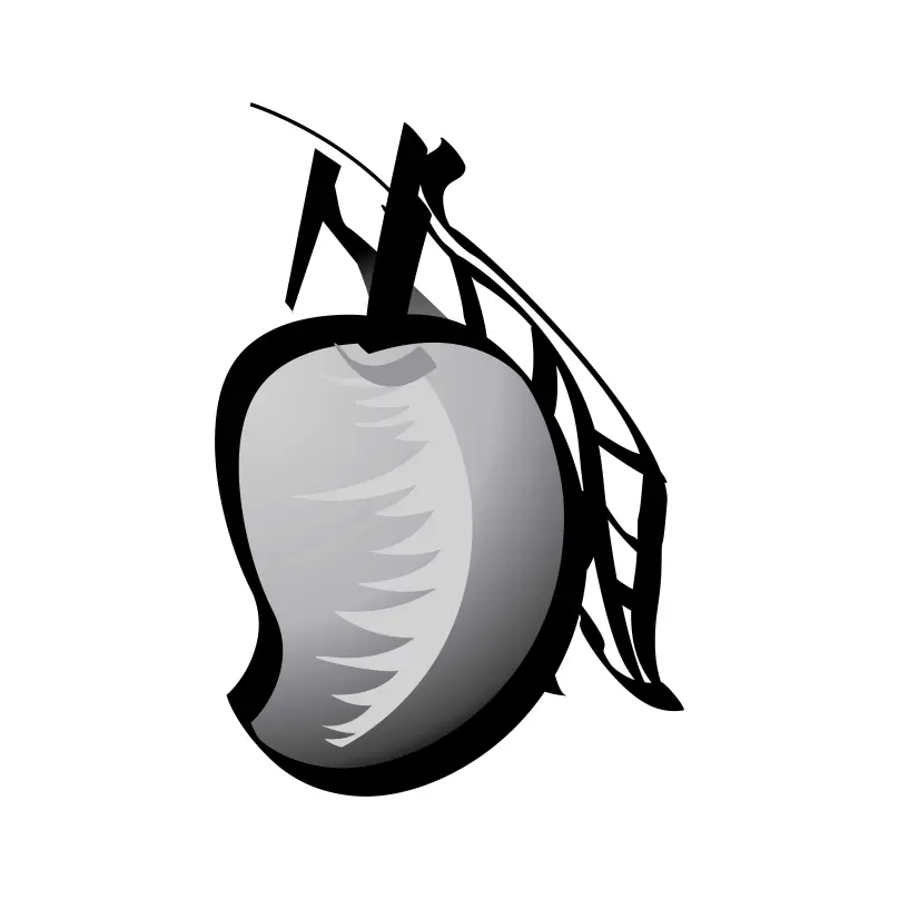 Am Marka for Election Symbol Vector Clipart Mango Logo