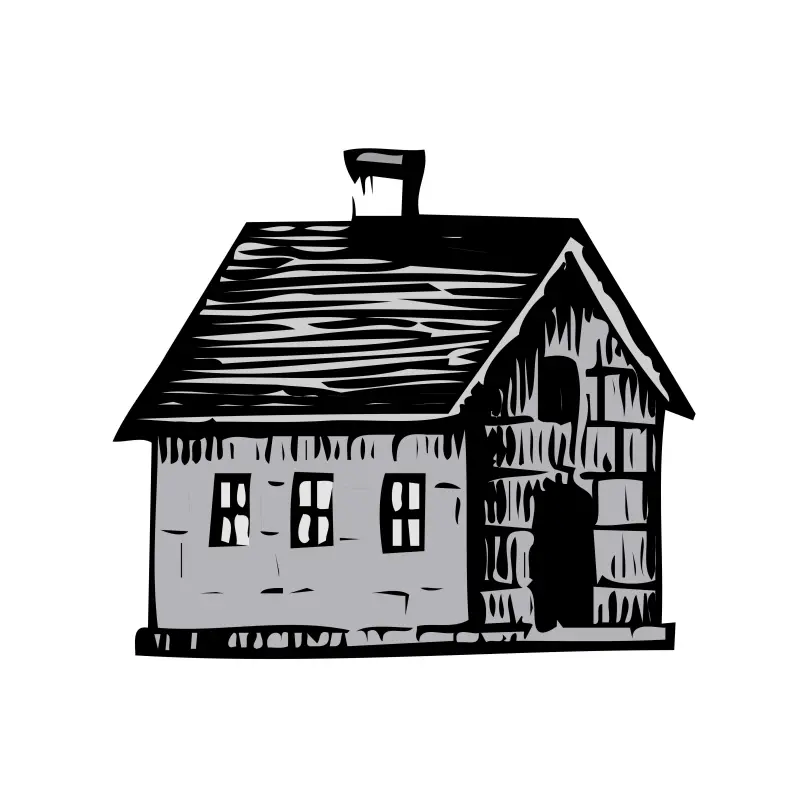 House or Bari Marka for Election Symbol Vector Clipart