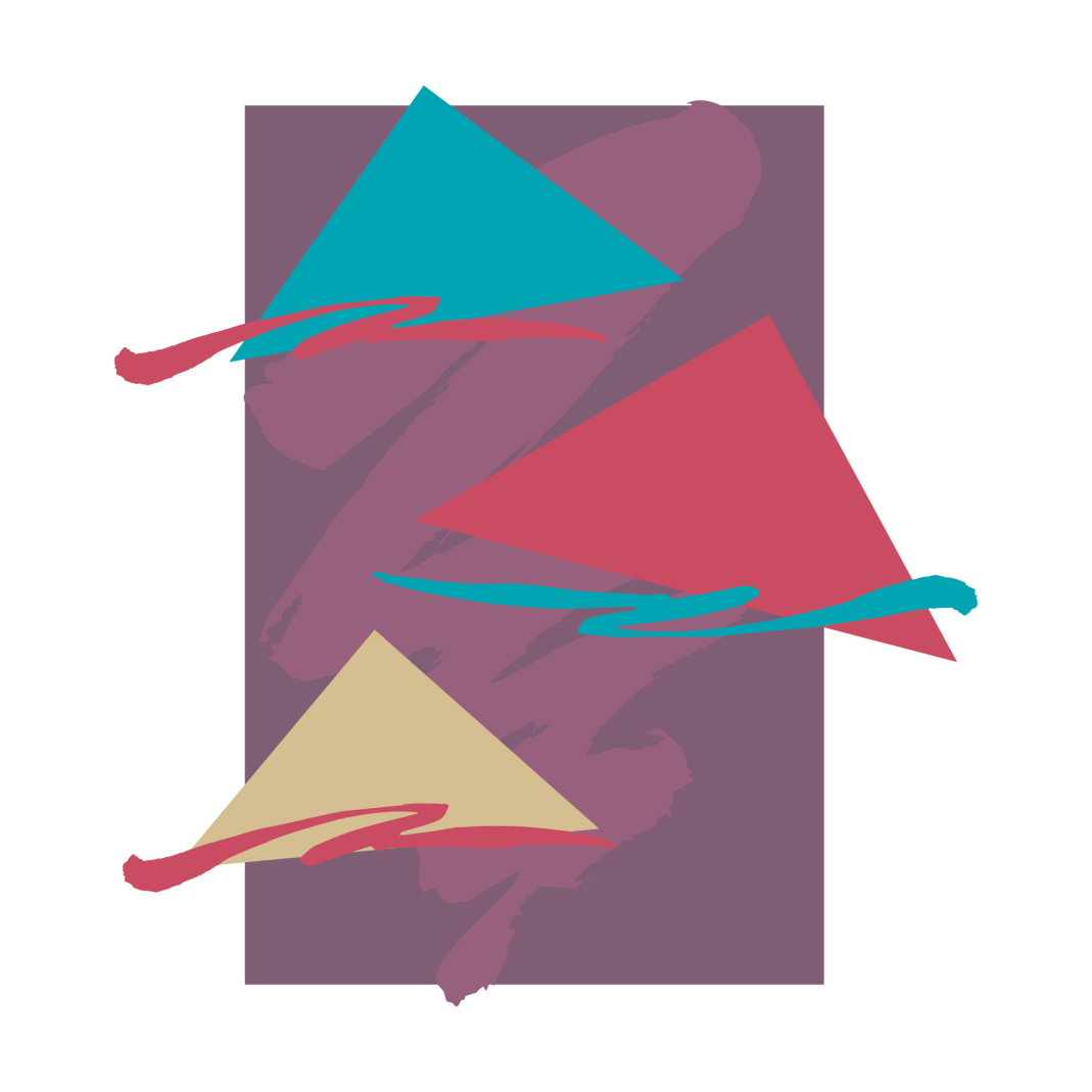 Abstract Background with Triangular Shape Elements