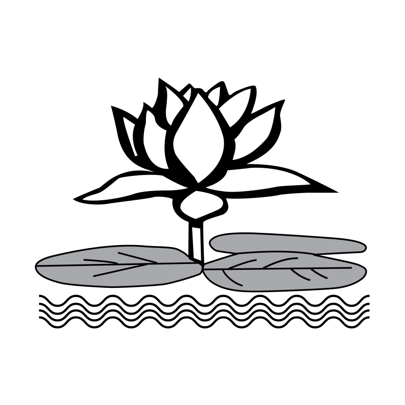 Water Lily Shapla Icon for Political Symbol Vector Design Election Illustration