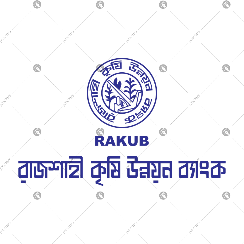RAKUB Rajshahi Krishi Unnayan Bank Logo Vector