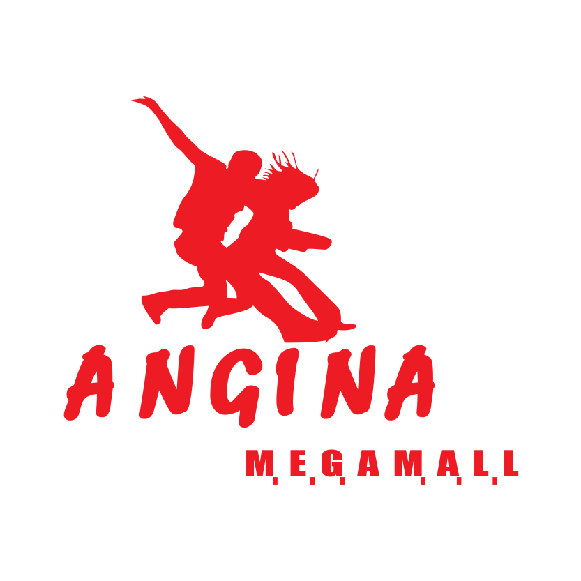 Angina Mega Mall Logo Vector