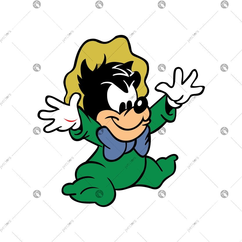 Mickey Mouse is in a hot mood today vector cartoon