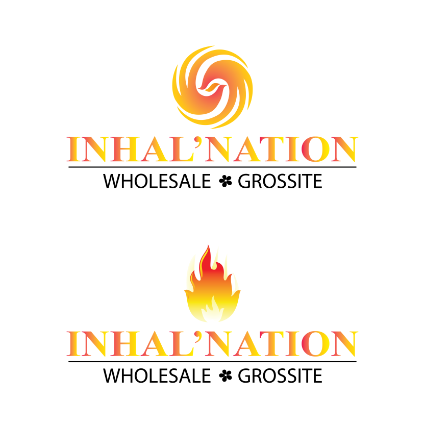Inhal Nation Wholesale Grossite Logo Vector