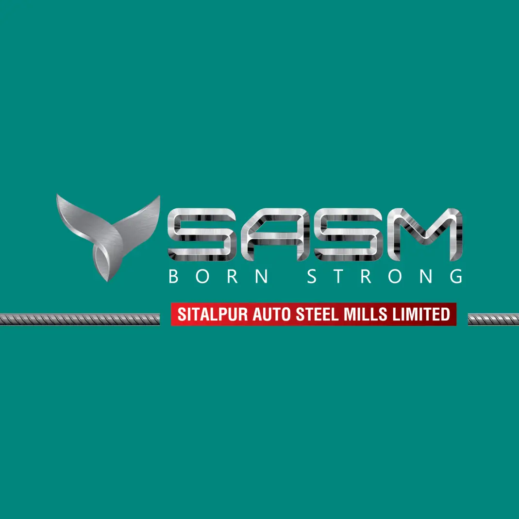 Stitalpur Auto Steel Mills Limited SASM Logo Vector