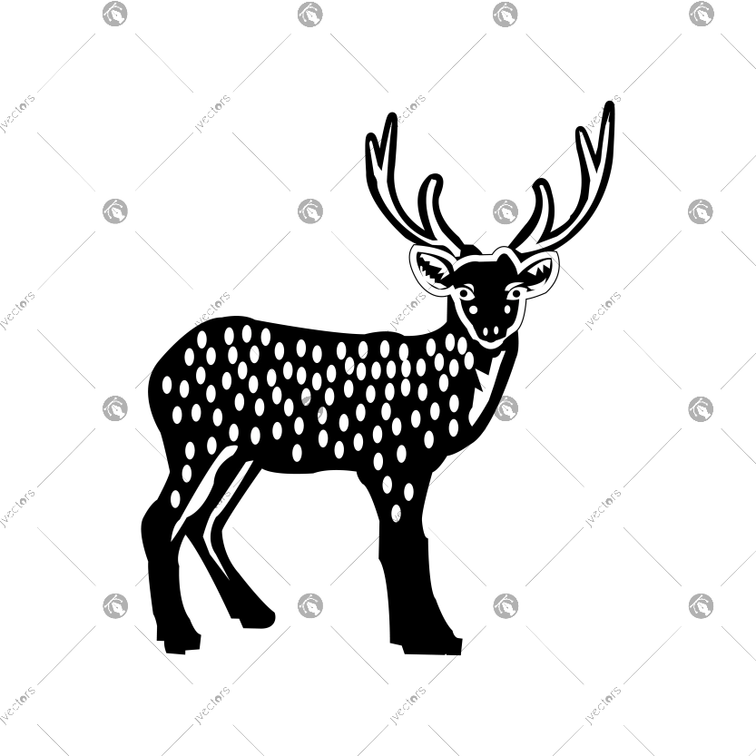 Clipart vector marka graphic deer election symbol