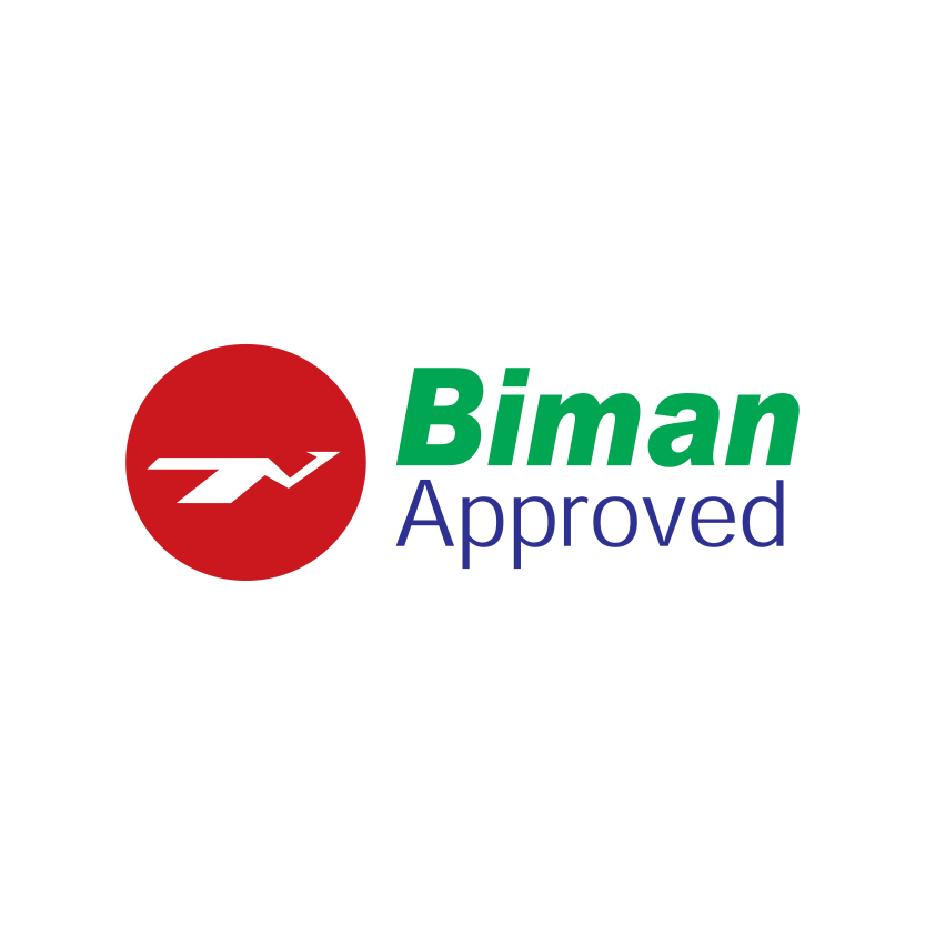 Biman Approved Logo Vector