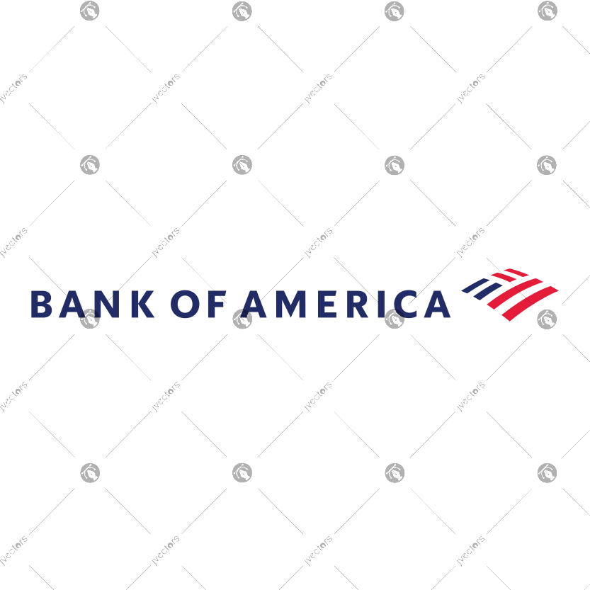 Bank of America Corporation Logo Vector