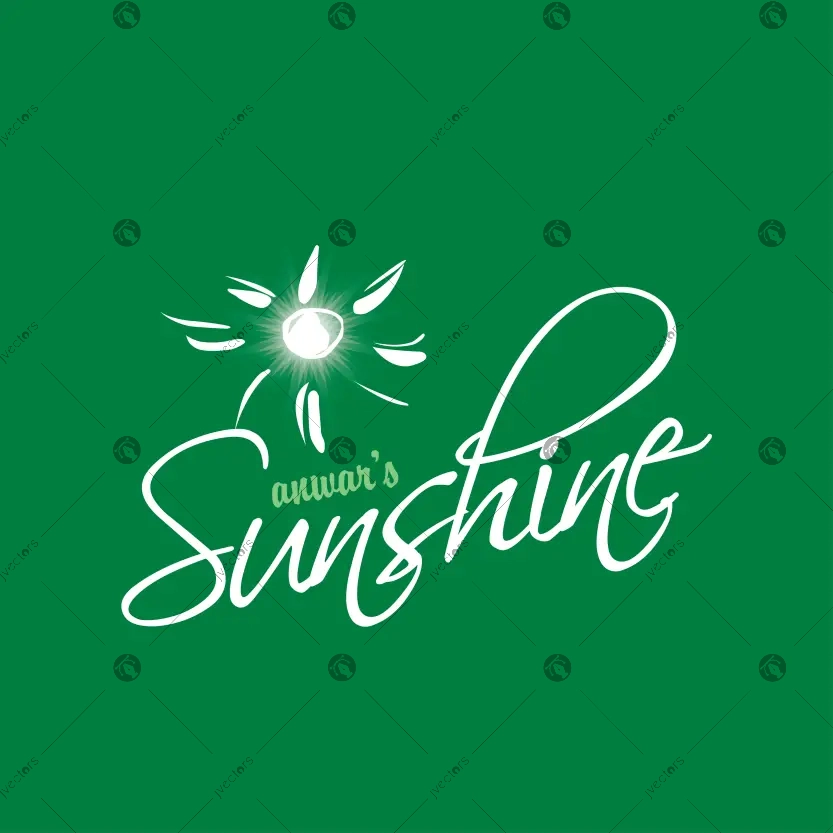 Anowers Sunshine Logo Vector