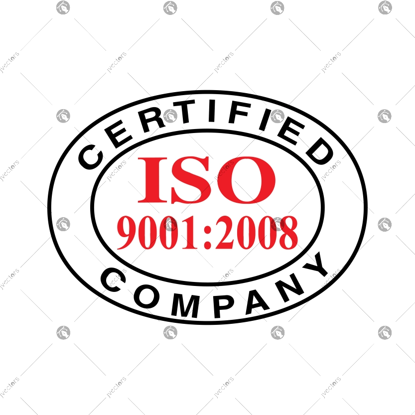 ISO Certified Company Logo Vector