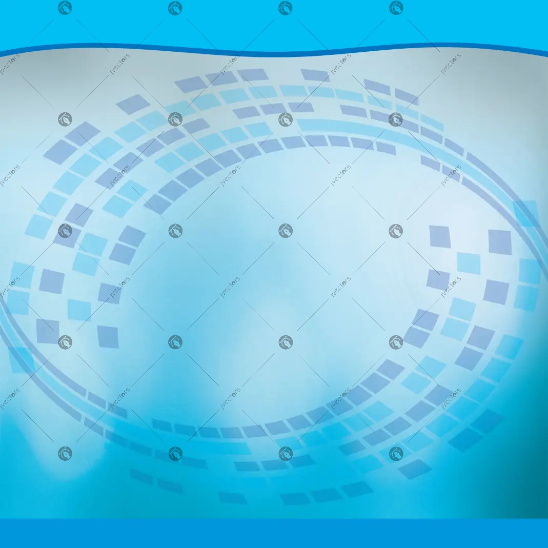 blue background with a pattern of circles and a circle vector