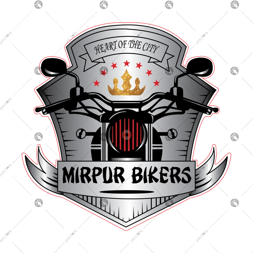 Mirpur Bikers Logo Vector