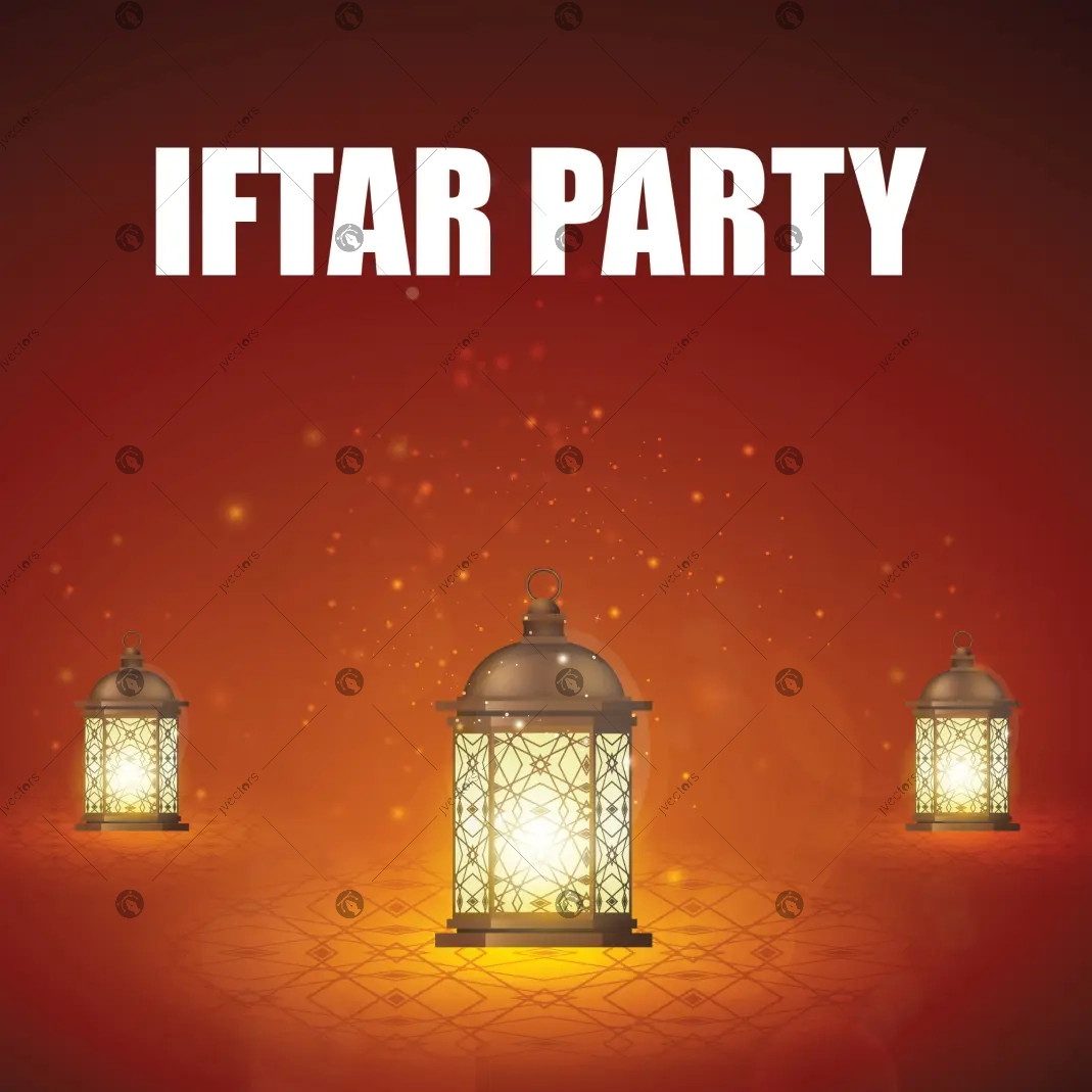 Iftar Party Special Background Vector