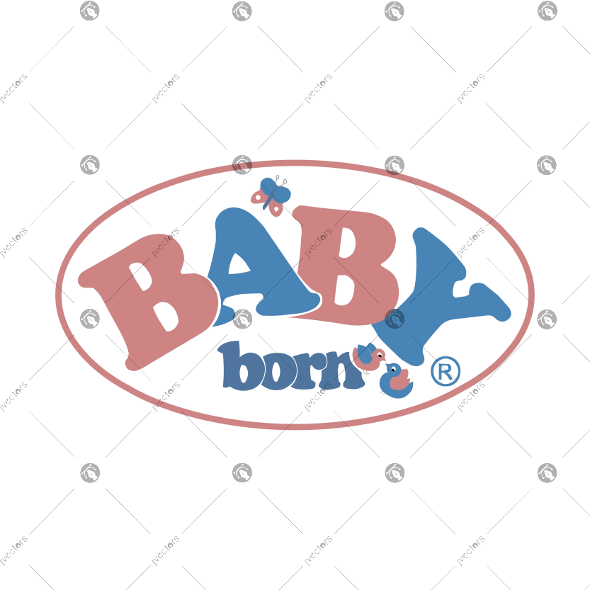 Baby Born Vector Logo