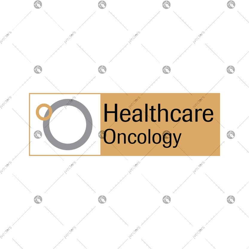 Healthcare Oncology Logo Vector