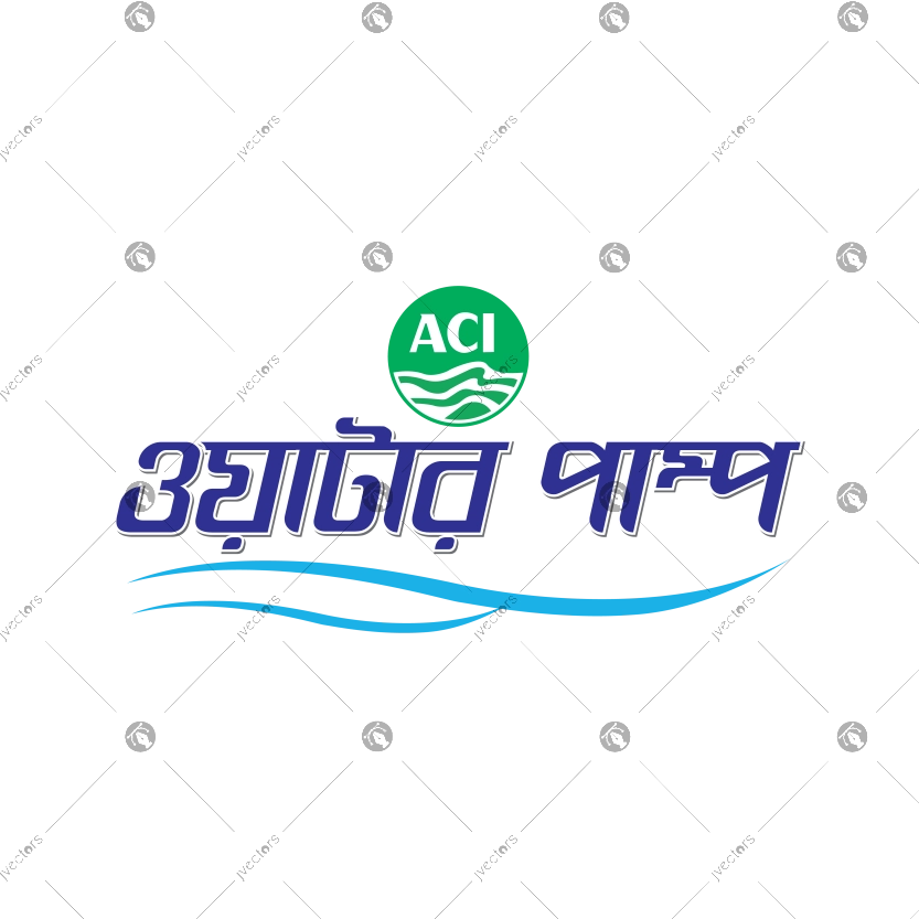 ACI Water Pump Logo Vector