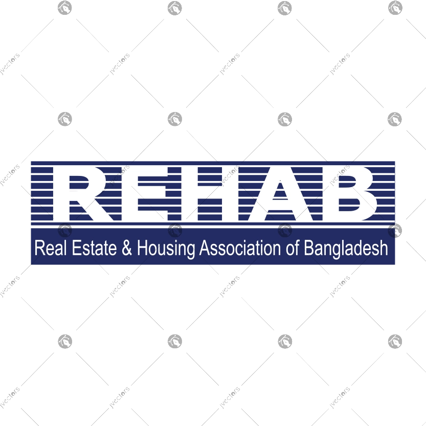 Real Estate and Housing Association of Bangladesh REHAB Logo Vector